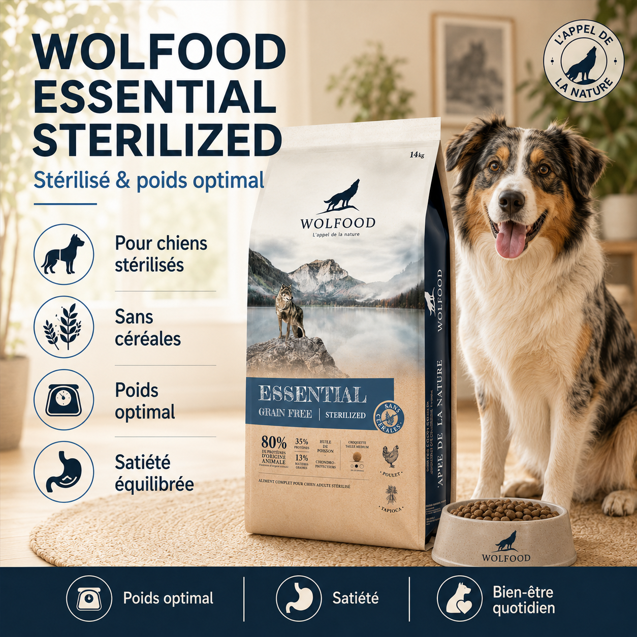 Wolfood - Essential Stérilisée