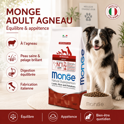 Monge - Adulte Agneau - 12kg