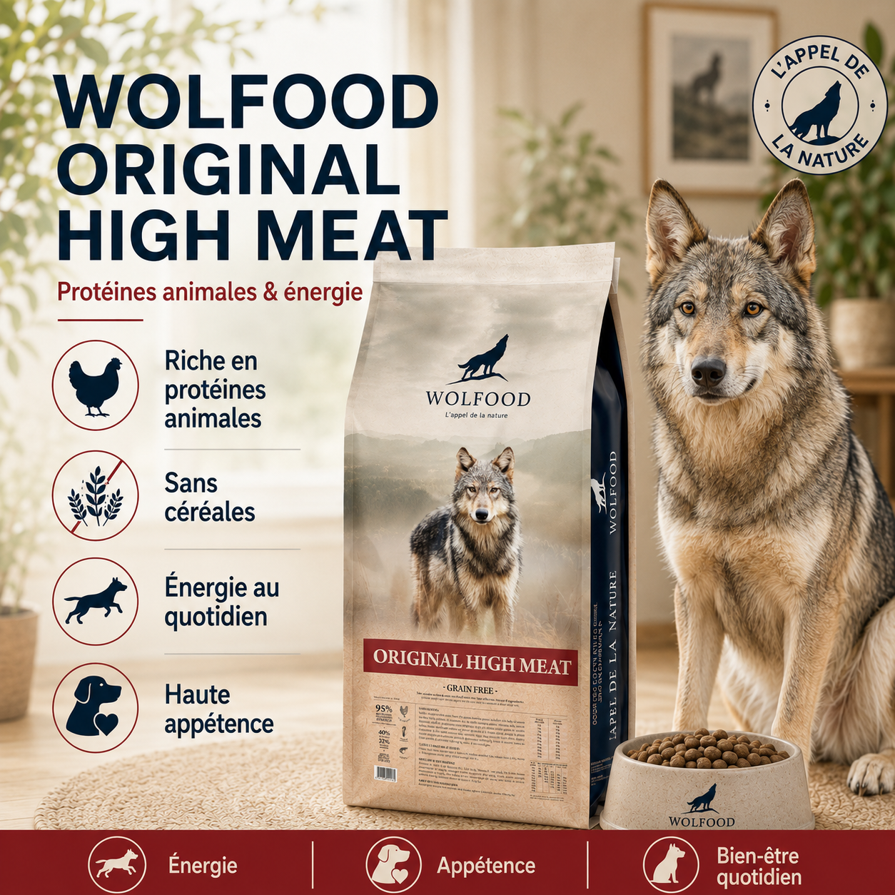 Wolfood - Original High Meat