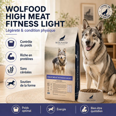 Wolfood - High Meat Fitness Light