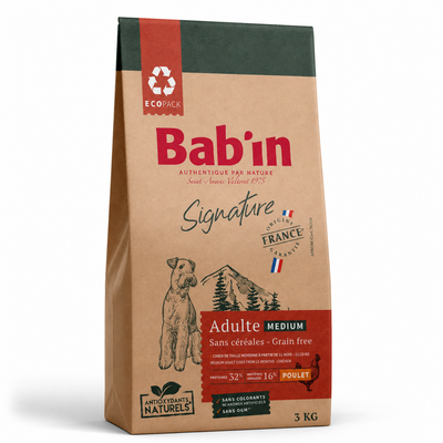 Babin - Medium Adulte Poulet