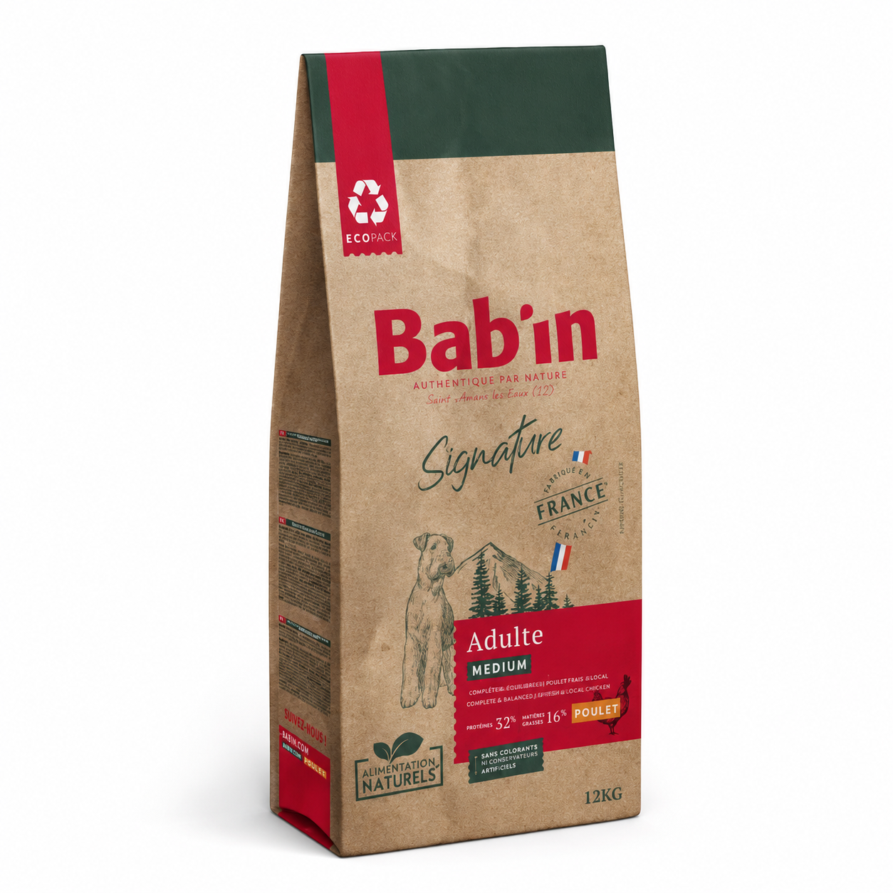 Babin - Medium Adulte Poulet
