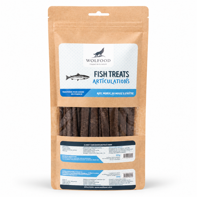 Wolfood - Fish Treats - Fish Articulations - 250g