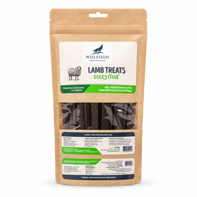 Wolfood - Lamb Treats - Digestion - 250g